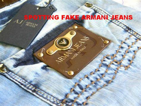 armani jeans fake|Real vs fake Armani Jeans. How to spot fake Armanis .